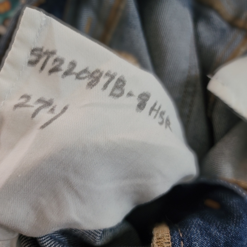 Freedom Denim Stretchy High-waist Bootcut Medium Wash Jeans Sample , Sz 27 - Picture 3 of 5